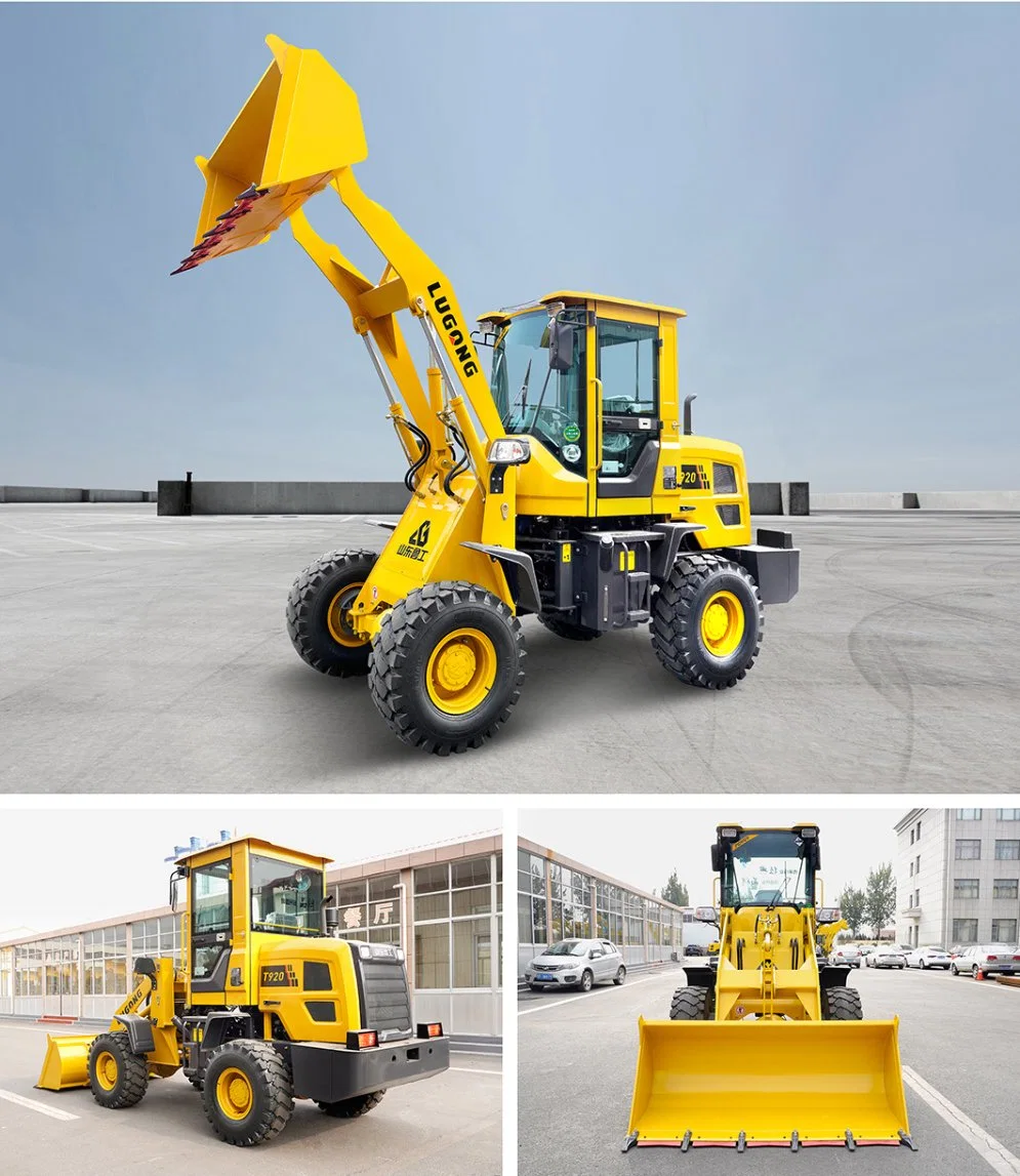 Building Material Wheel Loader 5 Ton Wheel Loader