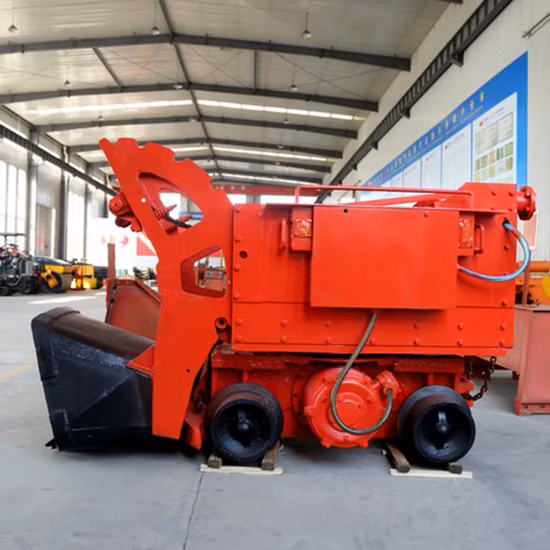 중국 Mucking 로더 기계, 공장 가격으로 크롤러 삽 Mucking 로더