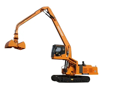 Ygz680 기차 석탄 언로더, 크롤러 유형 자재 취급 기계